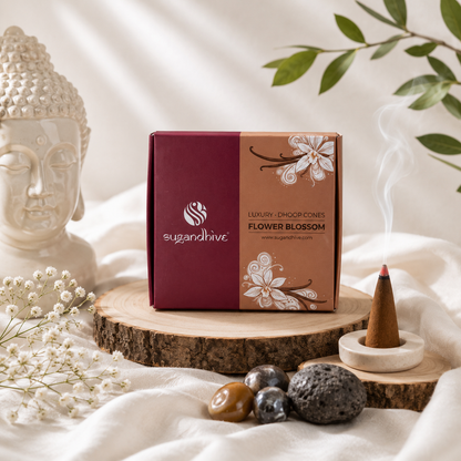 FLOWER BLOSSOM LUXURY DHOOP CONES